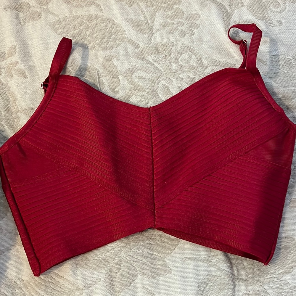 Super down cropped top